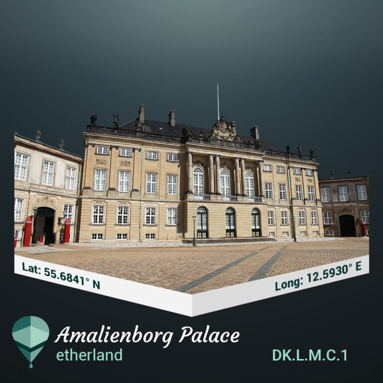 Amalienborg palace 3D